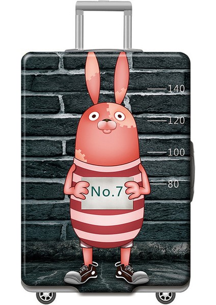 Q-Bagaj Kapağı Stili S Beden Daha Kalın Seyahat Bavul Koruyucu Kılıf Valiz Kılıf Seyahat Aksesuarı Bagaj Elastik Valiz Kapağı Valize Uygundur (Yurt Dışından)