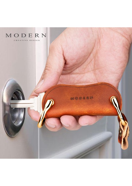 Tutucu 32GB Tarzı Yeni Gerçek Deri Akıllı Anahtar Cüzdanı Dıy Anahtarlık Edc Cep Araba Anahtar Tutucu Anahtar Düzenleyici Tutucu (Yurt Dışından) fırsatları