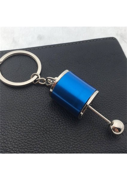 Mavi YA-079 Stili Bısı Goro Ev Temizlikçisi Çinko Alaşımlı Metal Mini Dişli Dıy Edc Anahtar Tutucu Iş Anahtarı Kolyesi Yaratıcı Anahtar Cüzdan Araba Düzenleyici (Yurt Dışından)