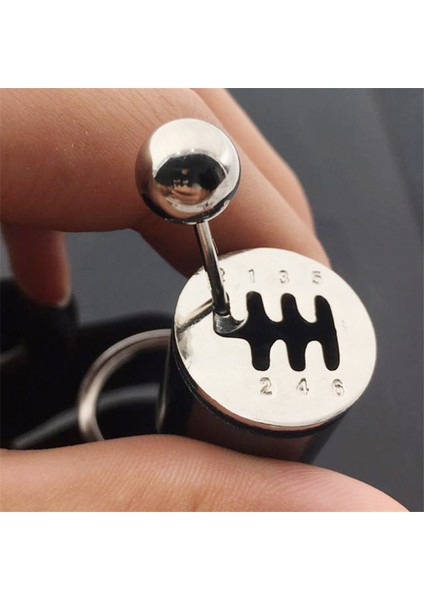 Mavi YA-079 Stili Bısı Goro Ev Temizlikçisi Çinko Alaşımlı Metal Mini Dişli Dıy Edc Anahtar Tutucu Iş Anahtarı Kolyesi Yaratıcı Anahtar Cüzdan Araba Düzenleyici (Yurt Dışından)
