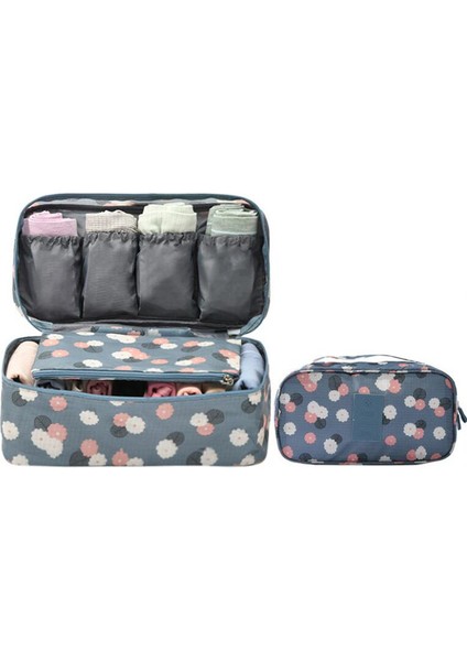 Gri Tarzı 2021 Kadın Sutyen Saklama Çantası Kız Iç Çamaşırı Çantası Sutyen Düzenleyici Çok Fonksiyonlu Seyahat Ambalaj Küpleri Bayan Kişisel Giysi Saklama (Yurt Dışından) fiyatları