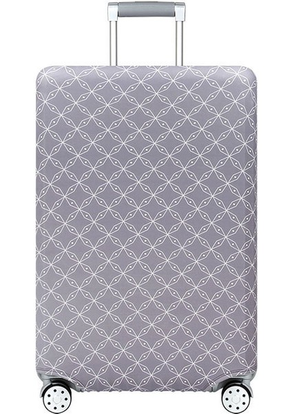 W Stili S Beden Dünya Seyahat Bavul Kılıfı Elastik Kasa Valiz Korumalı Kapak Tekerlekli Bagaj Çantası Kapak Erkek Kadın Kalın (Yurt Dışından)