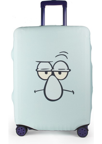 No.6 Tarzı Xl Beden Hmunıı Moda Valiz Kılıfı Seyahat Bavulu Korumalı Kapaklar Kapaklı Bavul Kapaklı Fermuarlı (Yurt Dışından) indirimleri