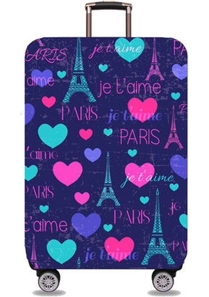 G Tarzı M Beden Daha Kalın Seyahat Valizi Koruyucu Kılıf Bavul Kılıfı Seyahat Aksesuarları Elastik Valiz Kılıfı Bavul Kılıfı Uygulanır - Türkçe (Yurt Dışından)