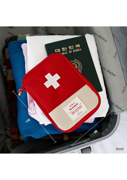 Kırmızı Stil L Beden Taşınabilir Seyahat Ilaç Çantası, Ilaç Çantası, Evde Ilk Yardım Küçük Ilaç Çantası, Acil Ilaç Saklama Çantası (Yurt Dışından) fırsatları