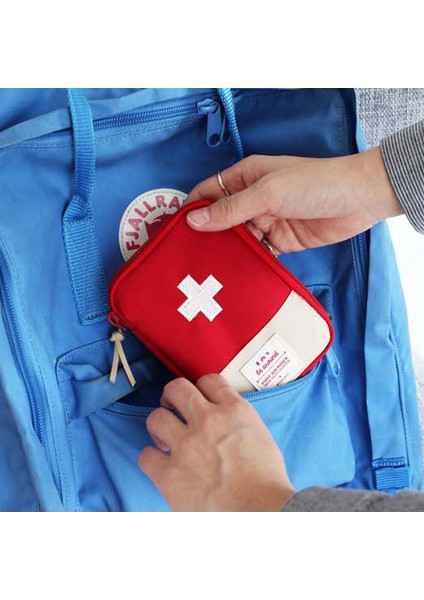 Kırmızı Stil L Beden Taşınabilir Seyahat Ilaç Çantası, Ilaç Çantası, Evde Ilk Yardım Küçük Ilaç Çantası, Acil Ilaç Saklama Çantası (Yurt Dışından) indirimleri