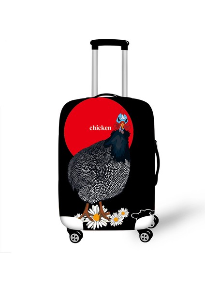 O Tarzı M Beden Elastik Valiz Koruyucu Kılıf Kasa Kılıfı Koruyucu Kapak Trolley Kılıflar 3D Seyahat Aksesuarları Papatya Desen G111 (Yurt Dışından) fırsatları