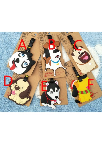 Kumral Tarzı Lısm Pekinse Köpekleri Anime Seyahat Aksesuarları Bagaj Etiketi Valiz Kimlik Adres Taşınabilir Etiket Tutucu Bagaj Etiketleri Yeni (Yurt Dışından) modelleri