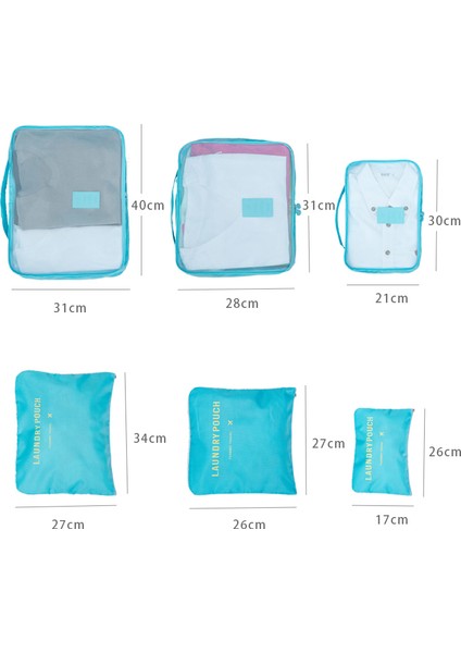 Lacivert Tarzı Seyahat Çantaları Erkek Kadın Oxford Su Geçirmez Bagaj Düzenleyici Paketleme Çantası Seyahat Gereklidir Küp Ayakkabı Giysi Saklama Pouch (Yurt Dışından) fırsatları