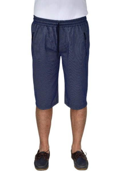 Erkek Rahat Kesim Düz Paça Likralı Kuş Gözü Kumaş Kapri BGL-ST04619 modelleri