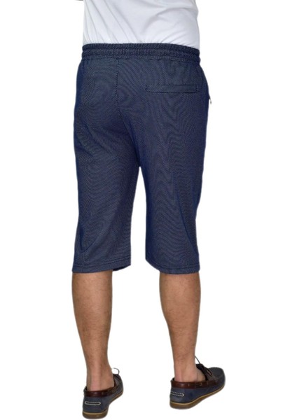 Erkek Rahat Kesim Düz Paça Likralı Kuş Gözü Kumaş Kapri BGL-ST04619 fırsatları