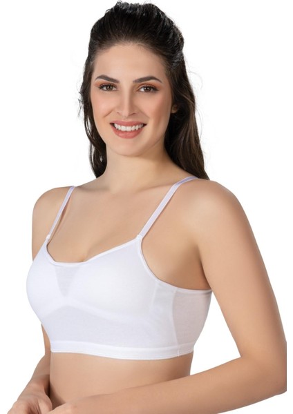 Beyaz Mı Emay 1423 Modal Cotton Kaplı Büstiyer
