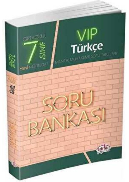 7. Sınıf VIP Türkçe Soru Bankası