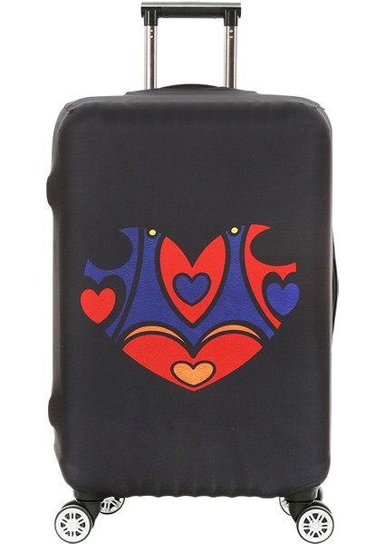 T5157 Stili L Beden Trıpnuo Çizgi Film Göz Valiz Koruyucu Kılıf Elastik Seyahat Bavulu Trolley Toz Yağmur Çantaları Aksesuarları Malzemeleri (Yurt Dışından)