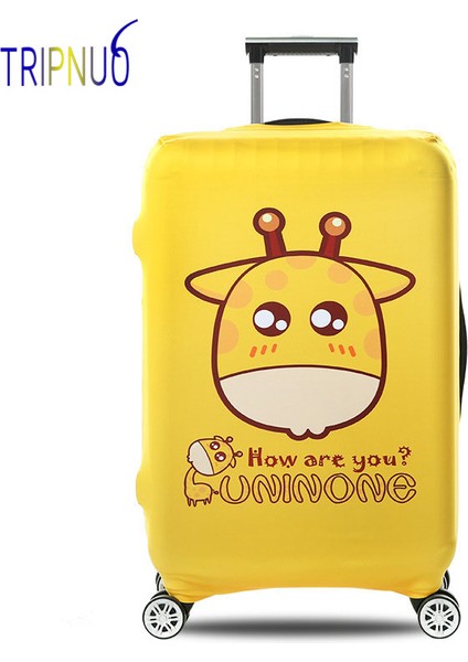 T5157 Stili L Beden Trıpnuo Çizgi Film Göz Valiz Koruyucu Kılıf Elastik Seyahat Bavulu Trolley Toz Yağmur Çantaları Aksesuarları Malzemeleri (Yurt Dışından) fırsatları