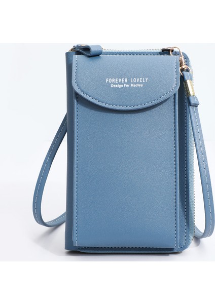 No.6 Tarzı Moda Uzun Kadın Cüzdanı Omuz Çantası Bayan Cüzdanlar Debriyaj Bayan Cüzdan Fermuar Telefon Cebi Kart Tutucu Bayanlar Carteras (Yurt Dışından)
