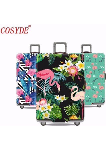 No.11 Stili Xl Beden 3D Karikatür Flamingo Elastik Bavul Koruyucu Kılıfı Inç Valiz Toz Koruma Kapak Seyahat Aksesuarları (Yurt Dışından) fiyatları