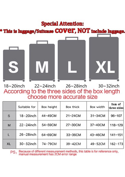 C Bagaj Kapağı Stili L Beden Kelebek Desenli Esneklikli Valiz Koruyucu Kılıf Seyahat Aksesuarları Için Valiz Kılıfı Malet Kılıfı Seyahat Aksesuarları HW583 (Yurt Dışından) fiyatları