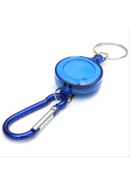 Mavi Stil Anahtarlık Erkek Kadın Anahtar Tutucu Düzenleyici Kılıf Bölünmüş Araba Anahtar Çantası Ev Sahibi Anahtar Kılıfı Mini Kart Çantası Taşınabilir Esnek Anahtarlık (Yurt Dışından)