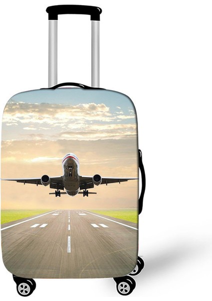 No.13 Tarzı Xl Beden Seyahat Aksesuarları Valiz Kılıfı Bavul Koruma Bagaj Toz Kapağı Elastikiyet Uçak Gövde Set Kılıfı Seyahat Valizi Için (Yurt Dışından)