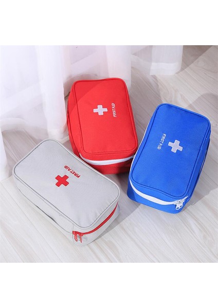 Mavi Stil Taşınabilir Paketleme Ilk Yardım Kiti Acil Tıbbi Çanta Depolama Kılıfı Su Geçirmez Araç Kitleri Çanta Organizer Seyahat Hayatta Kalma Boş Çanta (Yurt Dışından) fırsatları