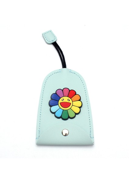 No.4 Tarzı Güzel Çiçekler Kaktüs Çekme Tipi Anahtar Çantası Pu Deri Anahtar Cüzdanları Ev Sahipleri Araba Anahtar Tutucu Kılıfı Yeni Deri Anahtarlık Pochette (Yurt Dışından)