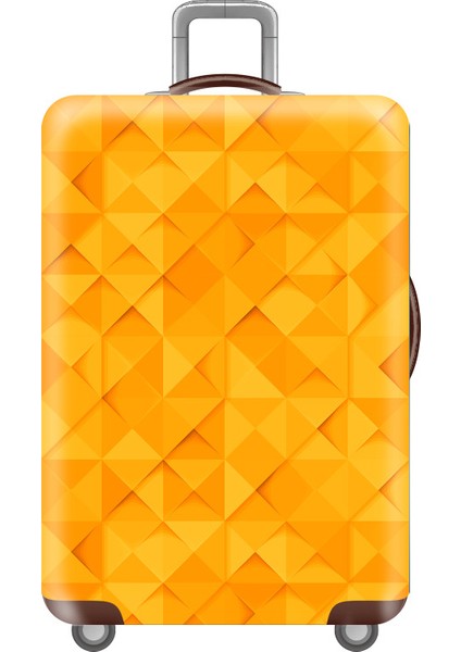 09 Bagaj Kapağı Stili L Beden Esneklik Seyahat Bavul Kılıfı Çiçek Desenli Bavul Koruyucu Kapak Kalınlaştırılmış Valiz Kılıfı Seyahat Aksesuarları (Yurt Dışından)