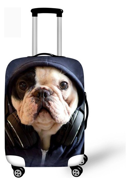 W1556F26 Stili Xl Beden Ince Seyahat Valizleri Koruyucu Kılıfı 24 Inç Tekerlekli Çantalara Su Geçirmez Elastik Bavul Toz Yağmurluk Kapakları (Yurt Dışından)