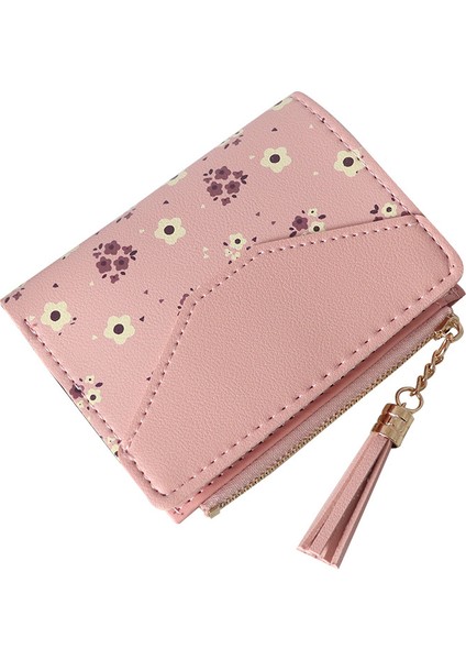 Siyah Stil Çiçekli Küçük Püsküllü Cüzdan Kadın Kısa Şirin Fermuarlı Cüzdan Kız Bayan Bozuk Para Cüzdanları Monederos Para Monedas (Yurt Dışından) fiyatları