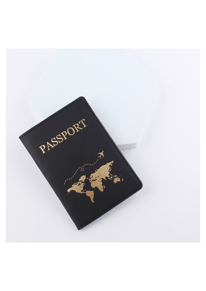 No.2 Tarzı Dünya Haritası Pasaport Kapağı Bagaj Etiketi Çift Düğün Pasaport Kılıfı Seti Pasaport Kapağı Mektup Seyahat Tutucu (Yurt Dışından)