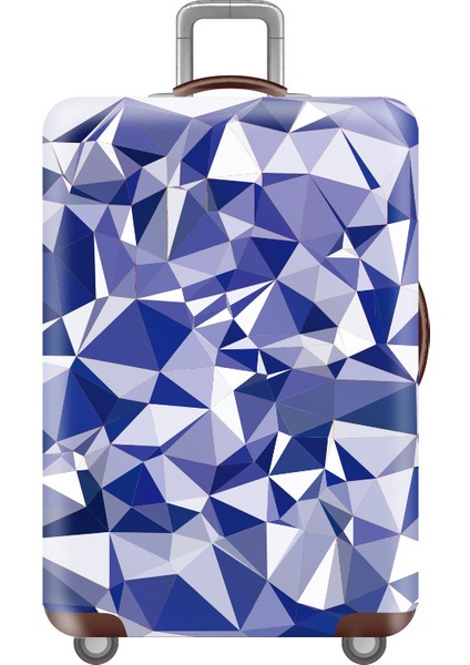 11 Bagaj Kapağı Stili L Beden Esneklik Seyahat Bavul Kılıfı Çiçek Desenli Bavul Koruyucu Kapak Kalınlaştırılmış Valiz Kılıfı Seyahat Aksesuarları (Yurt Dışından)