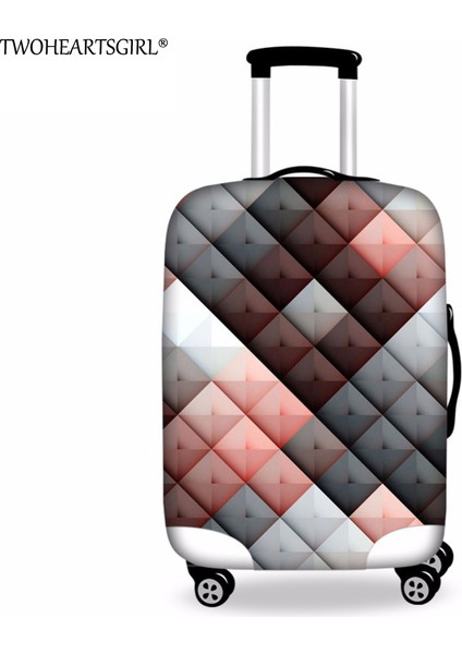 Z2875Z24 Stili L Beden Ince Seyahat Valizleri Koruyucu Kılıfı 24 Inç Tekerlekli Çantalara Su Geçirmez Elastik Bavul Toz Yağmurluk Kapakları (Yurt Dışından) modelleri