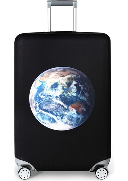 E Stili M Beden Daha Kalın Seyahat Valizi Koruyucu Kılıf Bavul Kılıfı Seyahat Aksesuarları Elastik Valiz Kılıfı Bavul Kılıfı Uygulanır - Türkçe (Yurt Dışından)