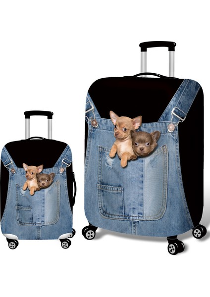 E Stili Xl Beden Ruputın Yeni Valiz Elastik Toz Kapağı 18-30 Inç Şifreli Bavul Seyahat Çantası Yüksek Kedi Koruyucu Kılıf - Turuncu (Yurt Dışından) fırsatları