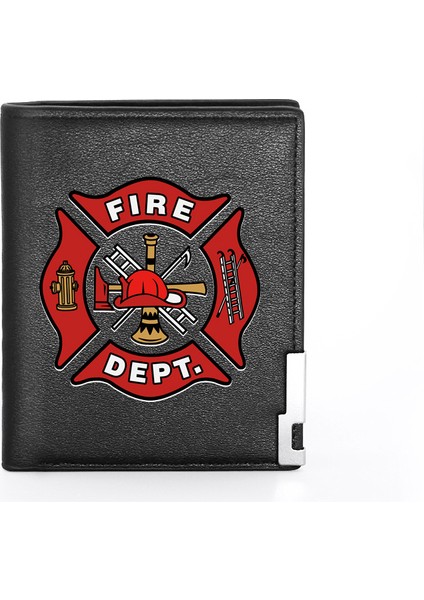 BG601-KAHVERENGI Stil Yüksek Yangın Kontrolü Erkekler Baskı Cüzdan Deri Cüzdan Erkekler Kredi Kartı Tutucu Kısa Erkek Ince Para Çantaları (Yurt Dışından) indirimleri