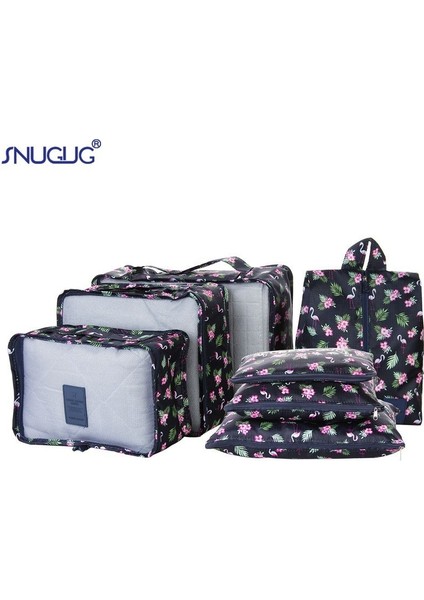 Leopar Tarzı Yeni ve Yüksek Kaliteli Oxford Bez Bayan Seyahat Ağ Çantası Içinde Çanta Bagaj Düzenleyici Paket Küp Organizatör Giysi Için (Yurt Dışından) fiyatları