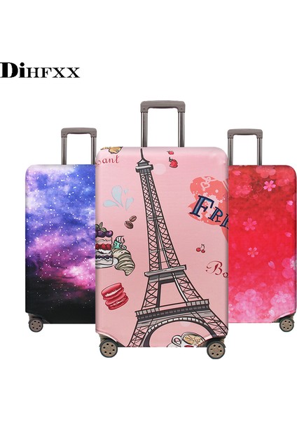Gül Tarzı S Beden Dıhfxx Yeni Elastik Kumaş Valiz Koruyucu Kılıf Uyumlu Inç Seyahat Aksesuarları Dx-34 (Yurt Dışından) modelleri