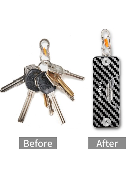G2 Siyah Yx Stili Anahtar Cüzdanı Alüminyum Metal Edc Erkek Anahtar Tutucu Akıllı Düzenleyici Ev Sahibi Anahtarlık Çanta Cüzdan (Yurt Dışından)