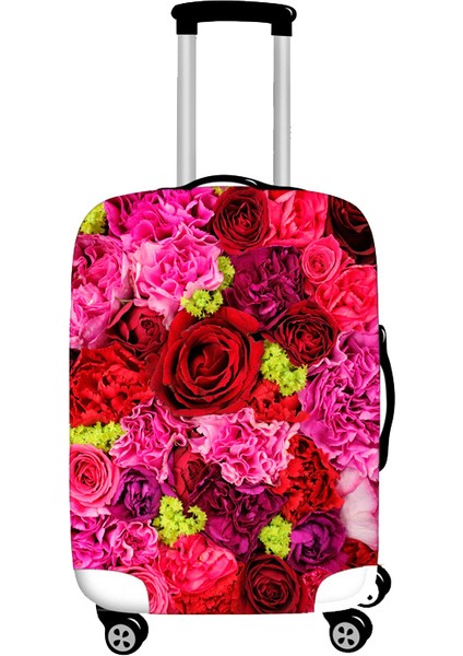 D Bagaj Kapağı Stili M Beden Moda Çiçekli Valiz Korumalı Kılıf Için Inç Valiz Kılıfı Seyahat Aksesuarları Esnek Kumaş Valiz Korumalı Kılıf (Yurt Dışından) indirimleri