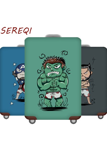 x Stili Xl Beden Yeni Tasarım Valiz Koruyucu Kapak Seyahat Bavulu Kılıfı Mükemmel Elastik Toz Kılıfları 32 Inç'e Kadar Seyahat Aksesuarları (Yurt Dışından) modelleri