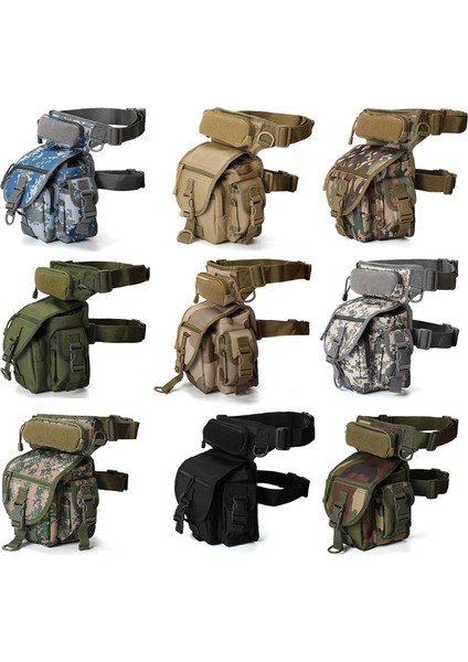 Jd Stili Ordu Taktik Bırak Bacak Çantası Aracı Bel Çantası Molle Av Şişe Çantası Motosiklet Sürme Erkekler Savaş Oyunu Edc Bel Paketleri (Yurt Dışından)