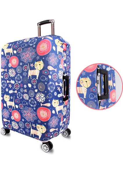 C Stili S Beden S M L Xl Inç Için Valiz Kılıfı Seyahat Aksesuarları, Valiz Elastik Koruyucu Kapak, Tekerlekli Bavul Kapak (Yurt Dışından) fırsatları
