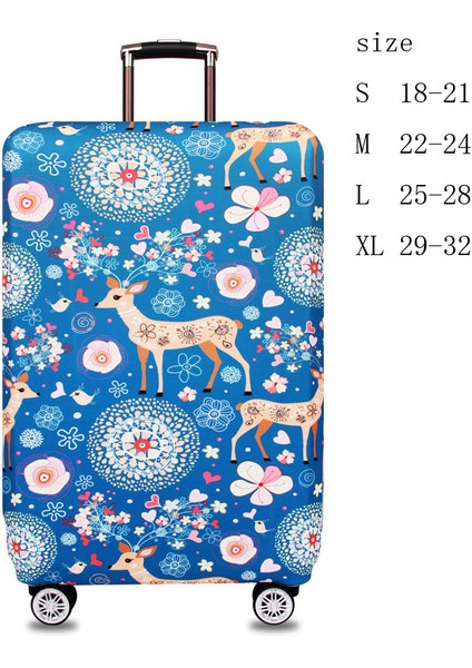 C Stili S Beden S M L Xl Inç Için Valiz Kılıfı Seyahat Aksesuarları, Valiz Elastik Koruyucu Kapak, Tekerlekli Bavul Kapak (Yurt Dışından) indirimleri