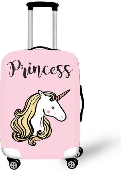 XTDW09 Stili Xl Beden Kelebek Prenses Unicorn Kamera Uçak Kapağı Valiz Kızlar Toz Geçirmez Seyahat Bagaj Koruyucu Kapakları Valiz Kapağı (Yurt Dışından)