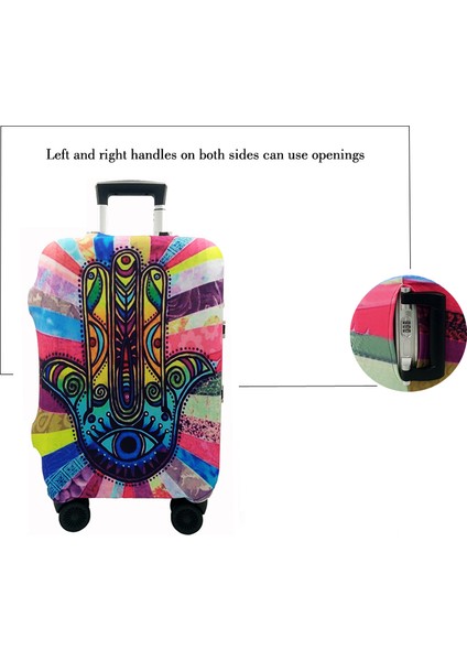 F Stili Xl Beden Qıaqu Valiz Koruyucu Kılıf F Moda Renkli Tekerlekli Bavul Elastik Toz Torbaları Seyahat Aksesuarları (Yurt Dışından) fırsatları