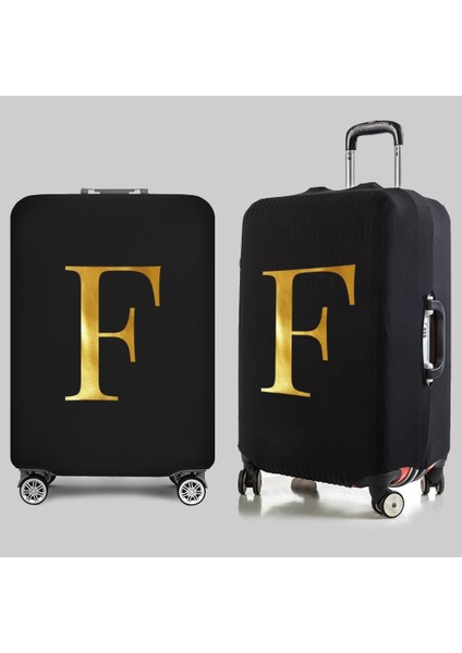 8 Harff Stili M Beden Seyahat Elastik Set Koruyucu Bagaj Kılıfı, Valiz Için, Seyahat Aksesuarı, Tekerlekli Bavul Için I Harf Serisi (Yurt Dışından)