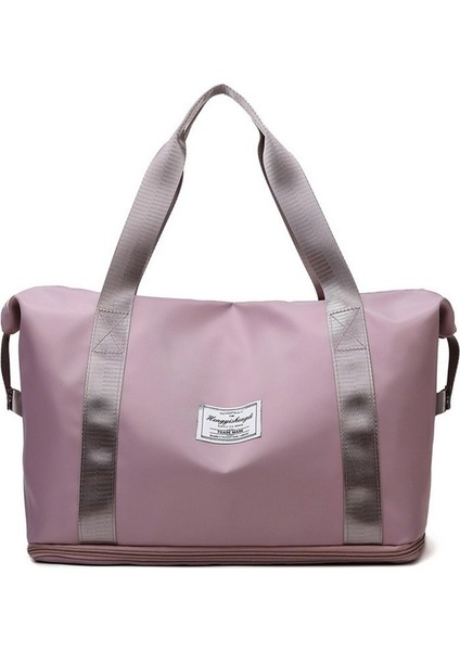 A-8 Stili Yeni Uçak Çantası Katlanabilir Seyahat Kıyafet Çantası Iş Seyahati Büyük Organizatör Çantası Bagaj Depolama Çantası El Çantası Yoga Spor Tote Kadınlar (Yurt Dışından)