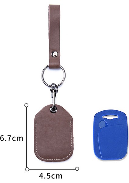 No.9 Tarzı Inek Derisi Anahtarlık Anahtarlık Kapı Kilit Erişim Kontrol Etiketleri Anahtarlık Anahtarlık Kart Çantası Anahtarlık Kartı Çanta Anahtar Etiketi Yüzüğü (Yurt Dışından)