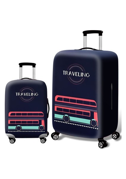 A2 Stili M Beden Dıhfxx Seyahat Katı Elastik Valiz Korumalı Kapak Seyahat Aksesuarlarına Uygula Dx-74 (Yurt Dışından)
