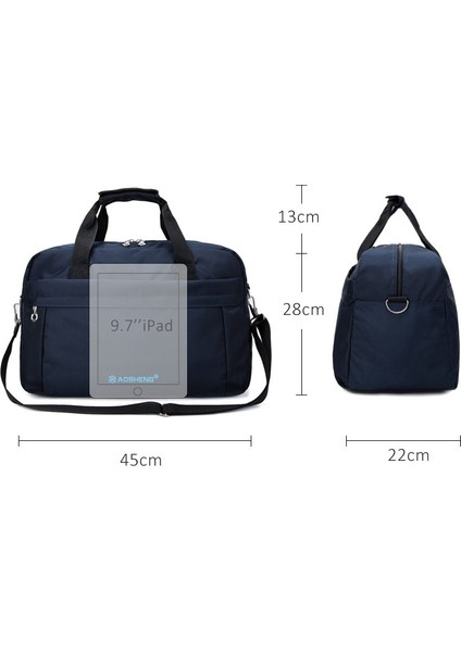 Kırmızı Stil Scione Iş Seyahati Omuz Çantaları Erkek Su Geçirmez Bagaj Laptop El Çantası Valiz Katı Rahat Spor Hafta Sonu Çapraz Çanta (Yurt Dışından) fırsatları